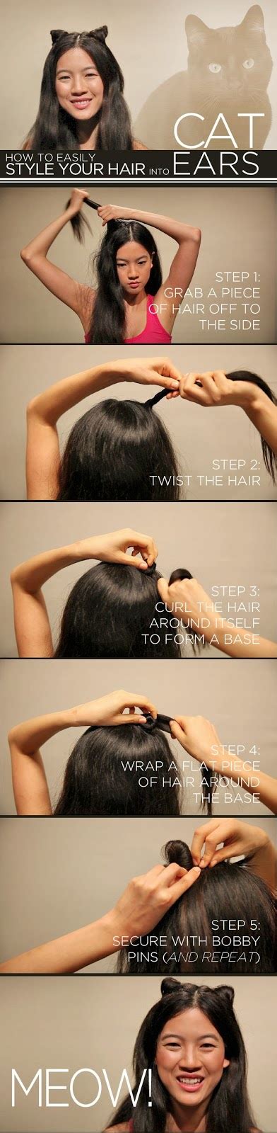 This could compact, rather than remove, buildup. Style your Hair in to Cat Ears - DIY | DIY & Crafts