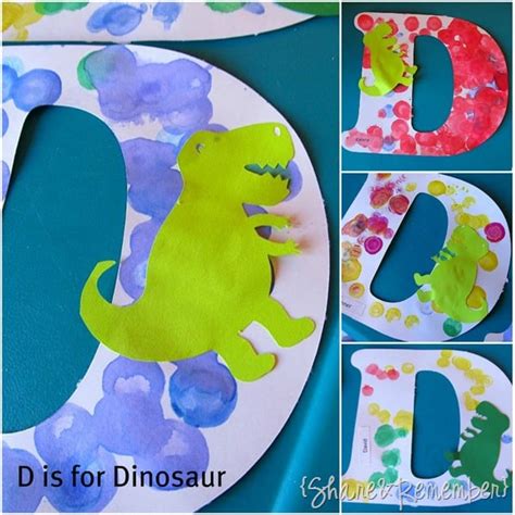 D Is For Dots And Dinosaur
