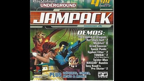 Playstation Underground Jampack Summer 2k Demo Disc Theme Youtube