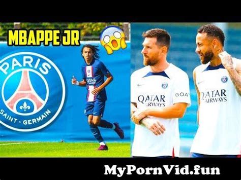 This Is How Mbappe Jr Already Shocks Everyone At Psg Ethan Mbappe Is A Real Monster From