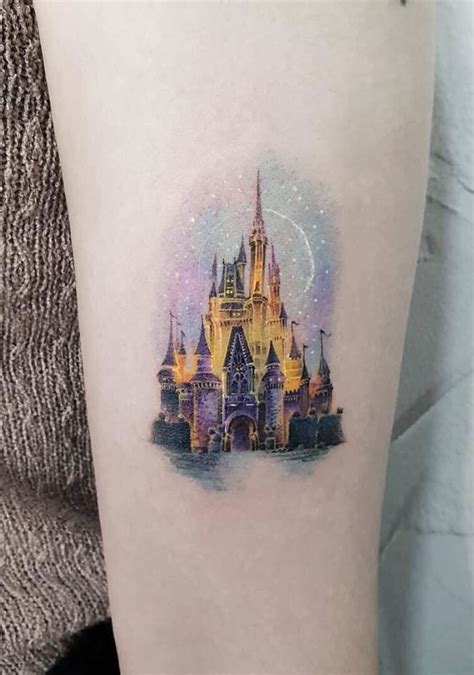 Disney Castle Tattoo Tat2o
