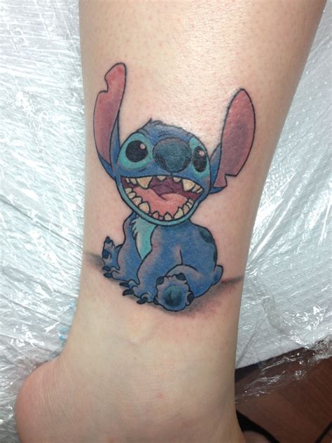 My Disney Tattoo Stitch Done By Tori At Studio 69 In