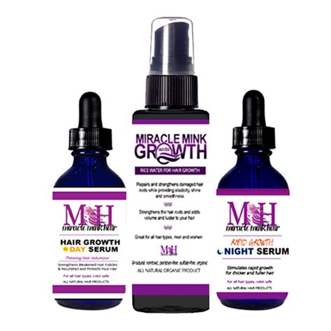 Hair Growth Serum Make It Grow Kit Mink Hair Wholesale Miracle Mink Hair Wholesale Inc