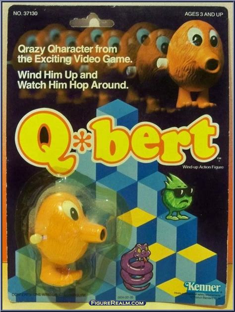 Qbert Qbert Wind Ups Kenner Action Figure