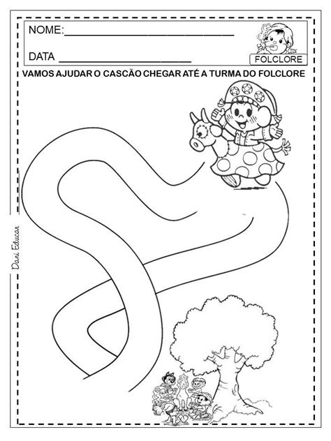 230 Atividades Sobre Folclore Para Imprimir E Colorir Online Cursos