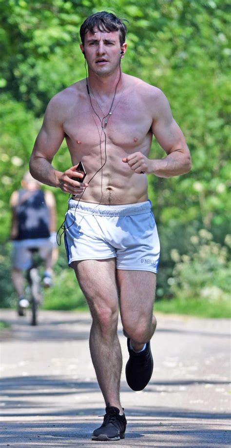 Paul Mescal Does A Shirtless Run Through A Park In East London Celeb