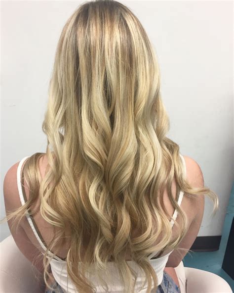 Rooty Blonde ⚡️ Root Blend Balayage Heatstyle Done By Kennedy