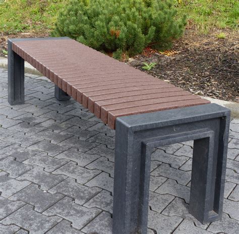 Eco Friendly Recycled Plastic Walmer Bench 1.3m