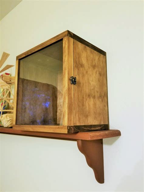 10 X 10 X 8 14 Wooden Deep Shadow Box Large Display Case With Etsy