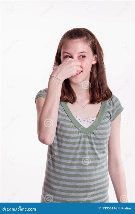 Oh Stinky Stock Photo Image Of Smell Expression Teen 13356146