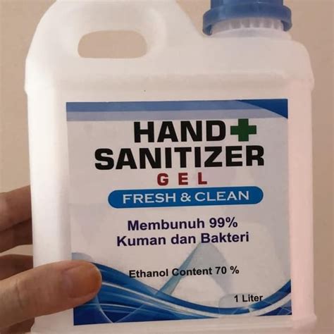 The patented formula has 2x sanitizing strength. Jual Hand Sanitizer Gel / Antiseptic Gel 1 Liter - Jakarta ...