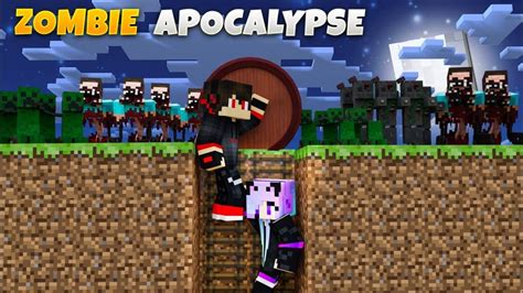 We Created Bunker To Survive Zombie Apocalypse In Minecraft Creepergg