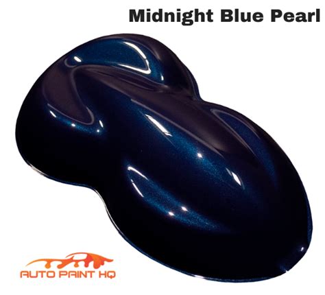 Midnight Blue Pearl Basecoat Clearcoat Complete Gallon Kit Auto Paint Hq
