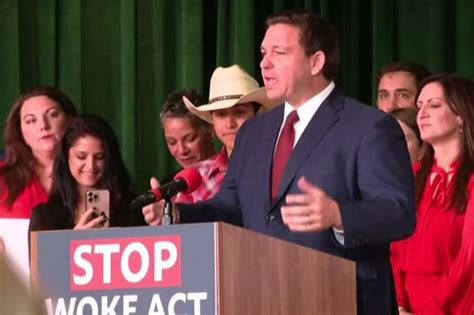 Gov Desantis Introduces ‘stop Woke Act To Keep ‘critical Race Theory