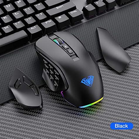 Aula H510 Mmo Gaming Mouse With Backlit Rgb Led 14 Buttons