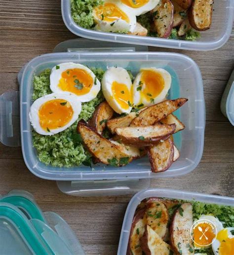 Get ideas on creating a menu and many people meal prep by shopping and cooking on the weekends, which may work better with your starchy vegetables: 7 Days Of Whole30 Breakfast Ideas - Meal Prep on Fleek™