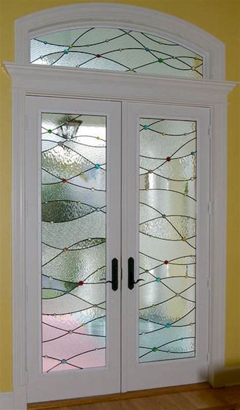 Adorable 50 Awesome Decorative Glass Doors Ideas