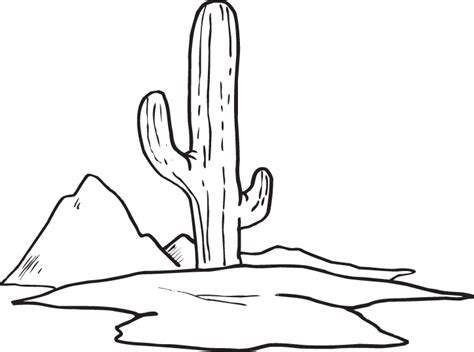Cactus Dibujos Para Colorear