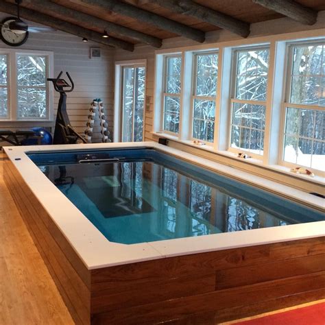 The Compact Endless Pool Lets You Swim In Place Even Indoors For Year