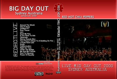 Funky Crime Perú Red Hot Chili Peppers Big Day Out 2000 Dvd