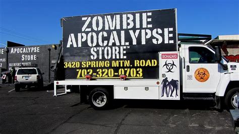 Las Vegas Nv Zombie Apocalypse Store Youtube