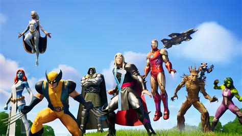 Fortnite Recebe Heróis E Vilões Da Marvel Na Quarta Temporada Playgames