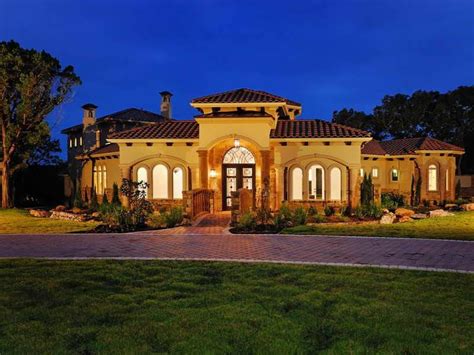 Home Design Modern Tuscan Exteriors Style Home Plans