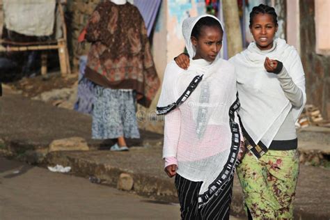 Ethiopia Beautiful Ethiopian Girls Editorial Image Image Of Help