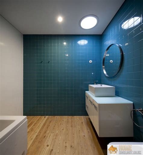 Modern Blue Bathroom Designs And Ideas Home Highlight
