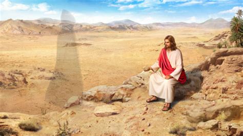 História Da Bíblia Jesus é Tentado No Deserto BÍblia De Estudo