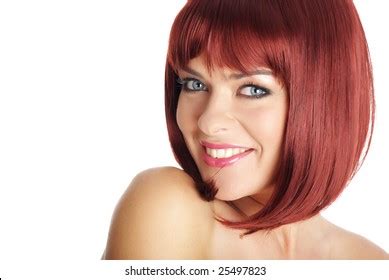 Similar Images Stock Photos Vectors Of Beautiful Redhead Woman Shutterstock