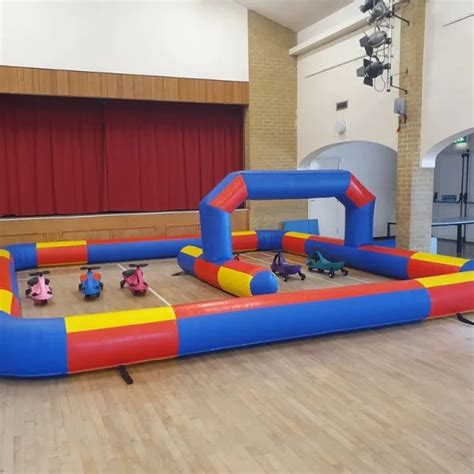 Race Track Inflatable Bouncy Castle And Soft Play Hire In Abingdon Didcot Wantage Oxford