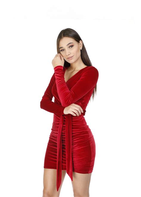 rochie red glamour i lo