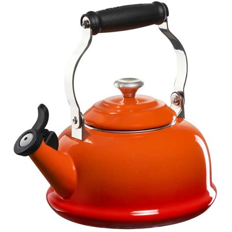 Le Creuset Classic Whistling Kettle In Flame Chefs Corner Store