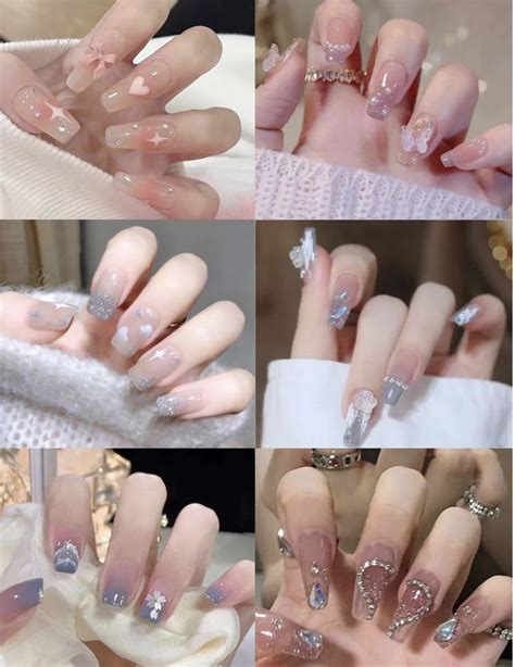 Xiaohongshu Nails Douyin Nails Chinese Nails Chinese Nail Art Asian Nail Art Aesthetic Inspo