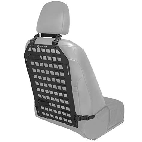 Petac Gear Tactical Car Seat Back Organizer Rigid Molle Panels For