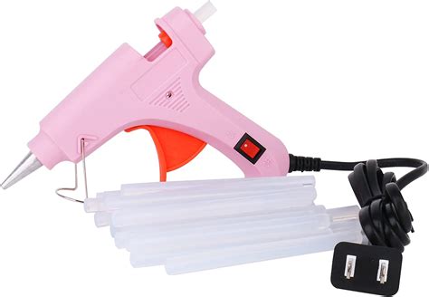 Buy Mini Hot Glue Gun Kit With 30 Hot Glue Sticks Pink Online At Lowest