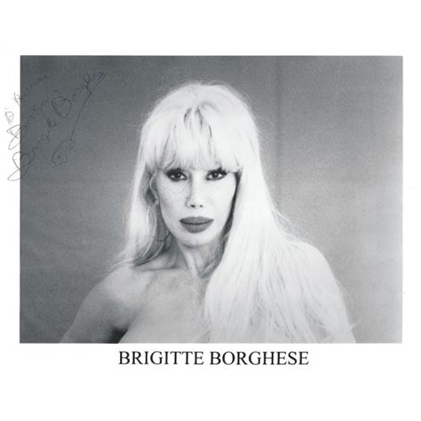 Brigitte Borghese Autograph