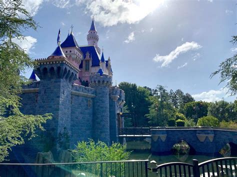 photos in depth look at completed sleeping beauty castle refurbishment ahead of reopening at