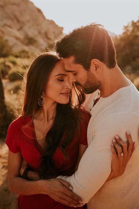 Romantic Engagement Session At Hidden Valley Joshua Tree National Park