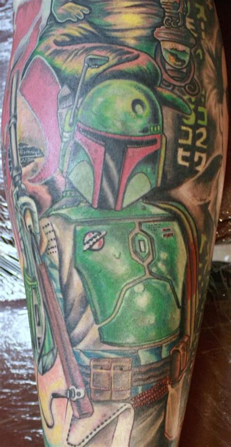 Jeremy bulloch was an established british actor when he took a role that required him to mostly just stand still. Star Wars Boba Fett Tattoo | Boba fett tattoo, Star wars ...