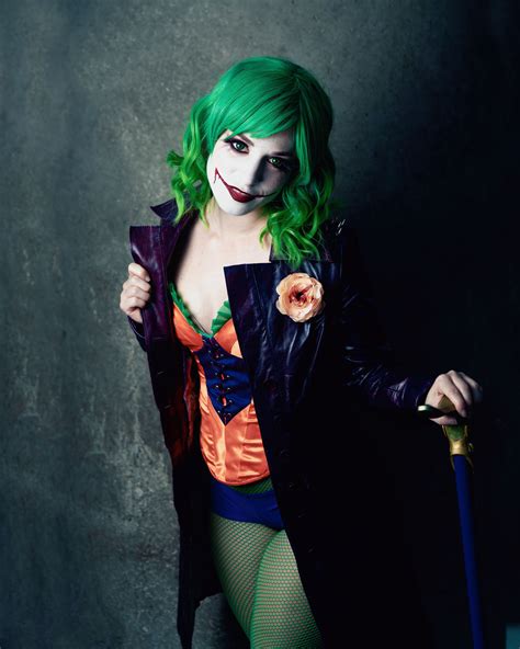 Pixiequinncosplay As Female Joker Female Joker Dc Bombshells