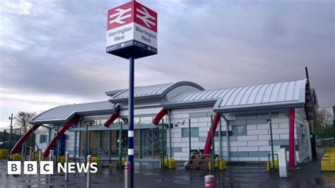 Warrington West Towns New £205m Railway Station Opens Bbc News