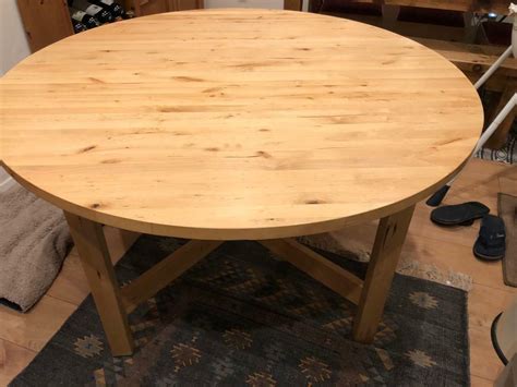 Ikea Birch Round Extendable Dining Table In Orpington London Gumtree