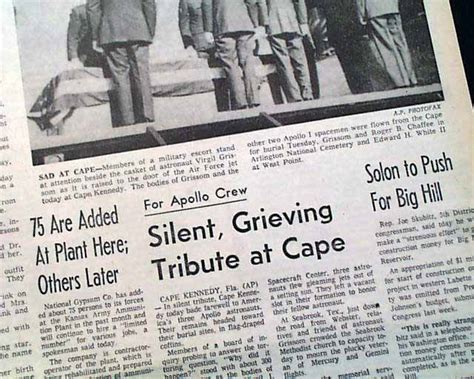 Apollo 1 Disaster Funerals