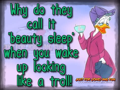 Sleep Tight Troll Wake Up Lie Sleeping Beauty Jokes Funny Health Husky Jokes
