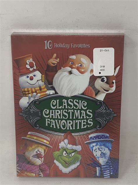 Classic Christmas Favorites 10 Holiday Favorites Dvd 4 Disc Set New