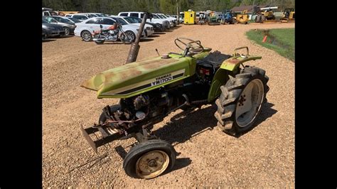 Yanmar Ym1700 2wd Compact Utility Tractor 910 Hours Showing Not