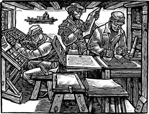 Jahrhunderts und später der ganzen welt entfaltete. Geschichte des Buches, Teil 5: Gutenberg und der Buchdruck