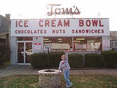 Tom's Ice Cream Bowl, Zanesville, Ohio | Cream bowls, Ice cream bowl